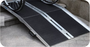 Four-Foldable Aluminum Wheelchair Ramp 8