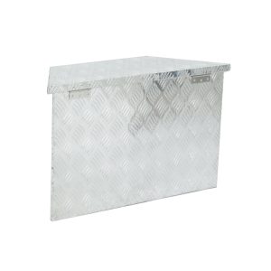 33 Inches White Checkered Plate Toolbox 4