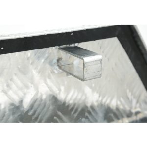 33 Inches White Checkered Plate Toolbox 7