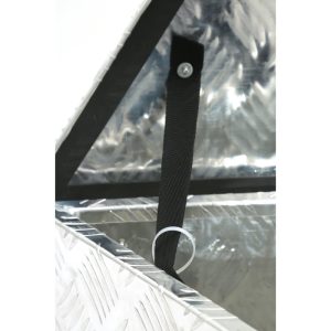 33 Inches White Checkered Plate Toolbox 8