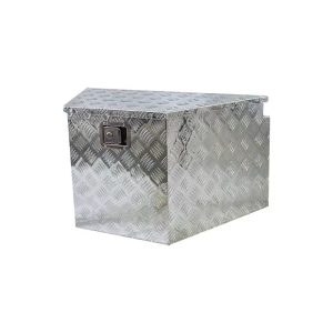 33 Inches White,Black Pointer Plate Toolbox for Truck,Trailer,Garage,Domestic 1