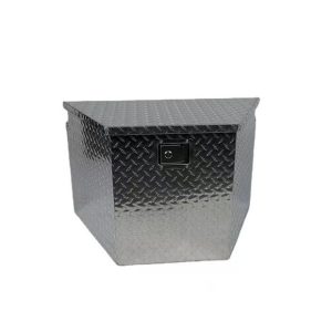 33 Inches White,Black Pointer Plate Toolbox for Truck,Trailer,Garage,Domestic 4